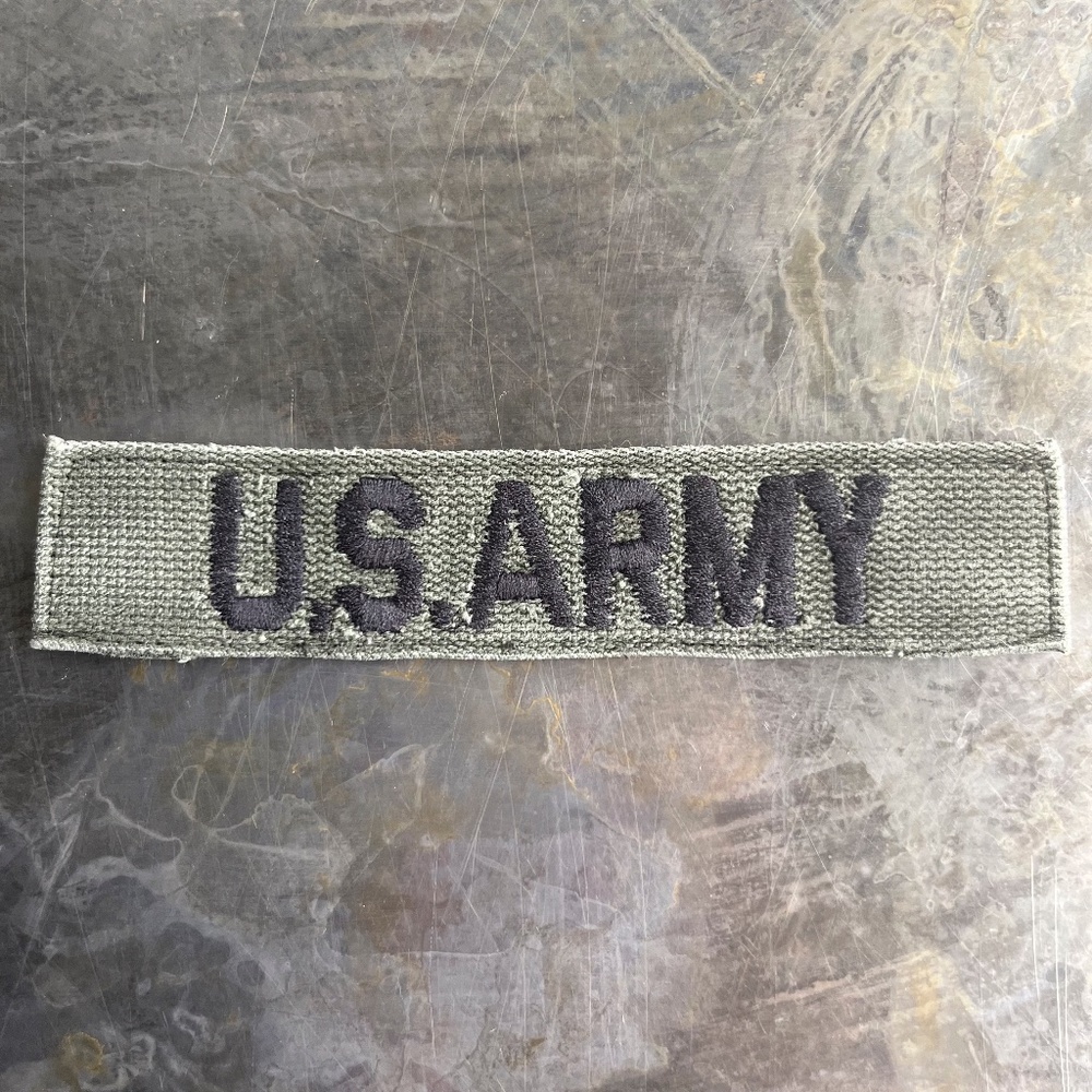 U.S. ARMY embroidered tape patch - Vintage